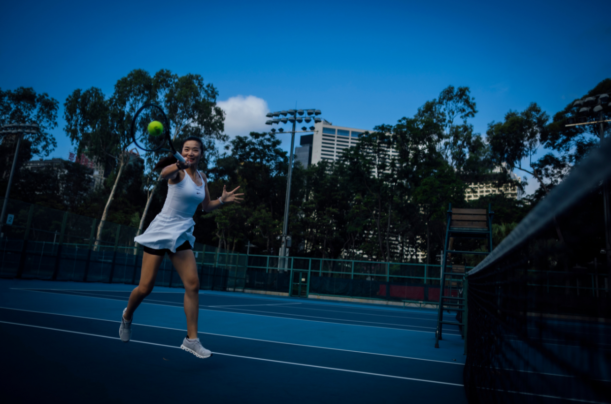 Zhang Ling, Lynn｜Former Hong Kong No.1 Tennis Player - Photo taken by Brian Ching